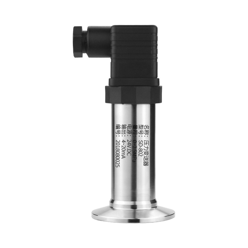 Sanitary Diaphragm Pressure Transmitter SD-802 with Diffused Silicon Core, 0-2.5MPa 4-20mA Output, for Water/Oil/Gas Pressure Sensor - Image 5
