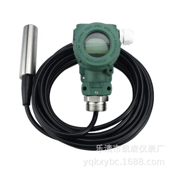 4-20mA Immersible Liquid Level Transmitter (1-15m Range) with Digital Display, Explosion-Proof Sensor for Water Tanks & Fire Pools - Image 5