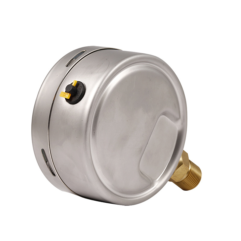 Jiangyue YE100 Radial Diaphragm Pressure Gauge (16 kPa, Stainless Steel Casing) for Air/Hydraulic Systems - Image 4