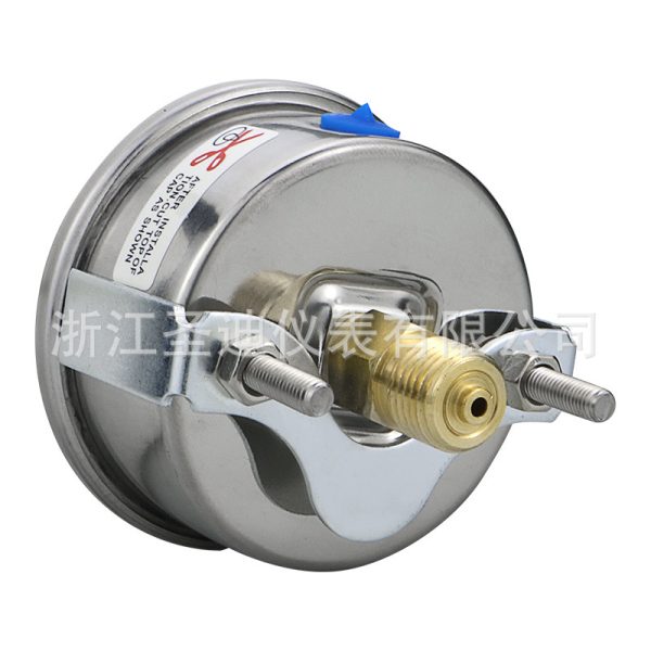 Axial Bezel-Type Seismic Pressure Gauge YN60ZK (60mm, 0-0.6MPa Range, 2.5 Accuracy) for Industrial Applications - รูปภาพ 4