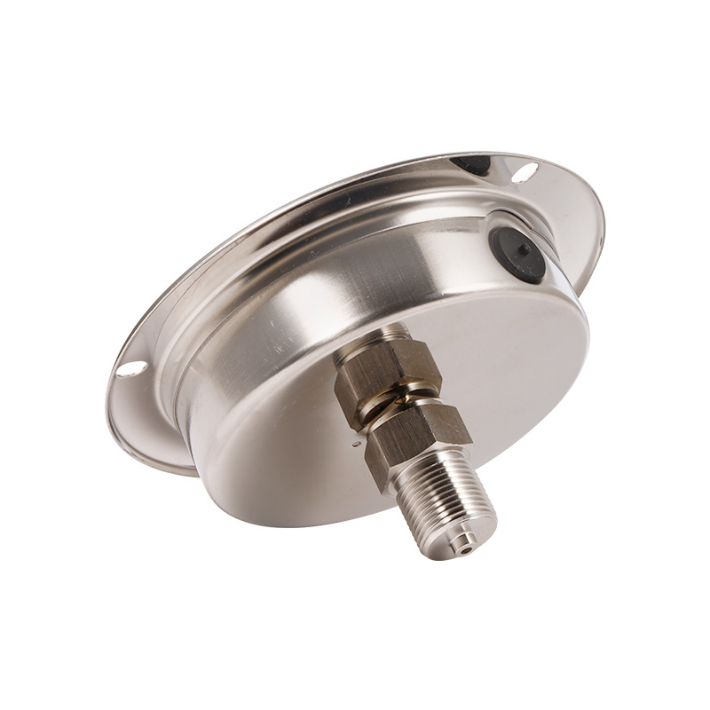 Axial Pressure Gauge Y100/ZT 0-1.6MPa, Stainless Steel Case, Vibration-Resistant, for Oil and Gas Pressure Systems - Image 4