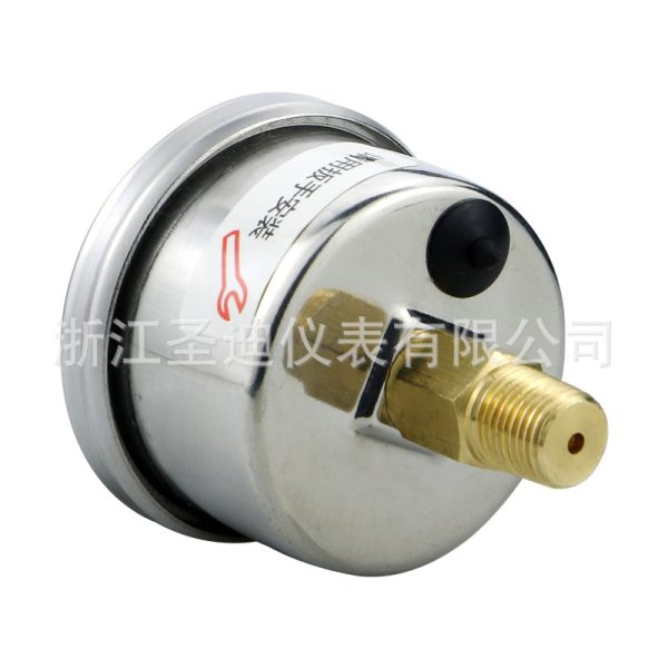 Axial All-Stainless Steel YN40Z Pressure Gauge (0-1MPa) for Water, Air & Vacuum Systems - Изображение 4