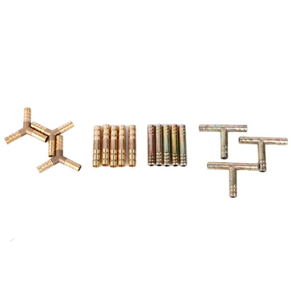 Copper Y-Type Hose Barb Connector Fitting 8mm 10mm for Oxygen Acetylene Tube - Image 5