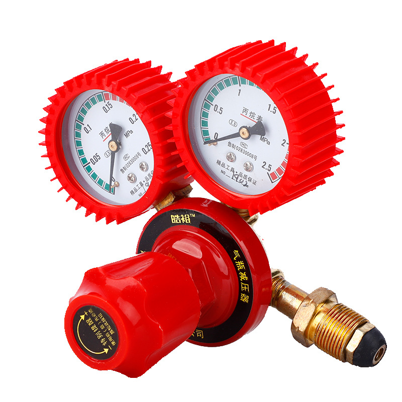Shockproof Propane Pressure Reducer Regulator (0-0.25 MPa Primary, 0-2.5 MPa Secondary) for Propane Gas Tanks, Replaces YQW-02 Type Regulators - Image 5