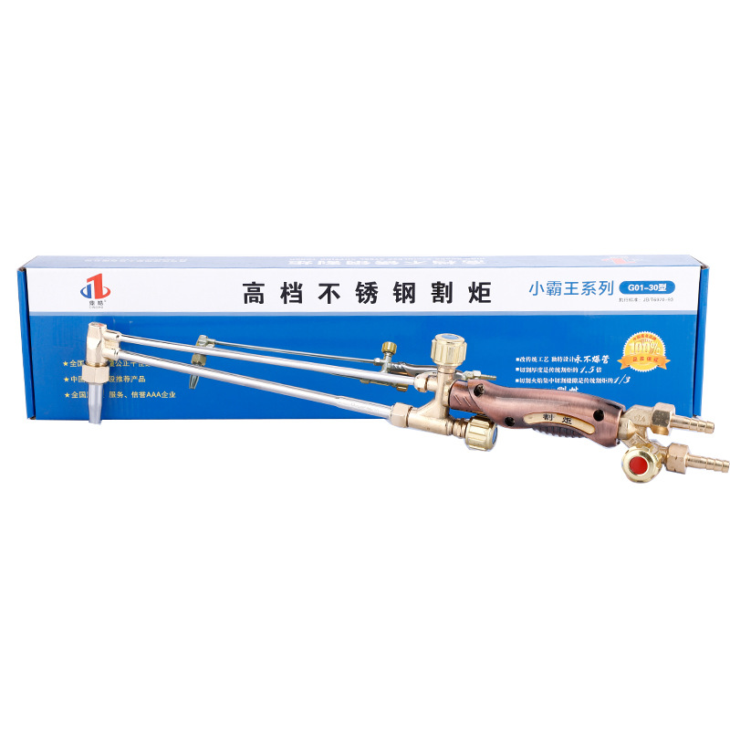 Heavy Duty Stainless Steel Suction Cutting Torch for Industrial Brazing Welding, Compatible with G01-30 and G01-100 Welding Systems - Image 5