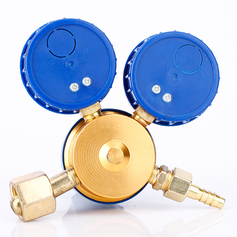 Flat Bottom Oxygen Pressure Reducer Regulator YQY-08 (0-25 MPa Measurement) for Oxygen Tanks - Image 4