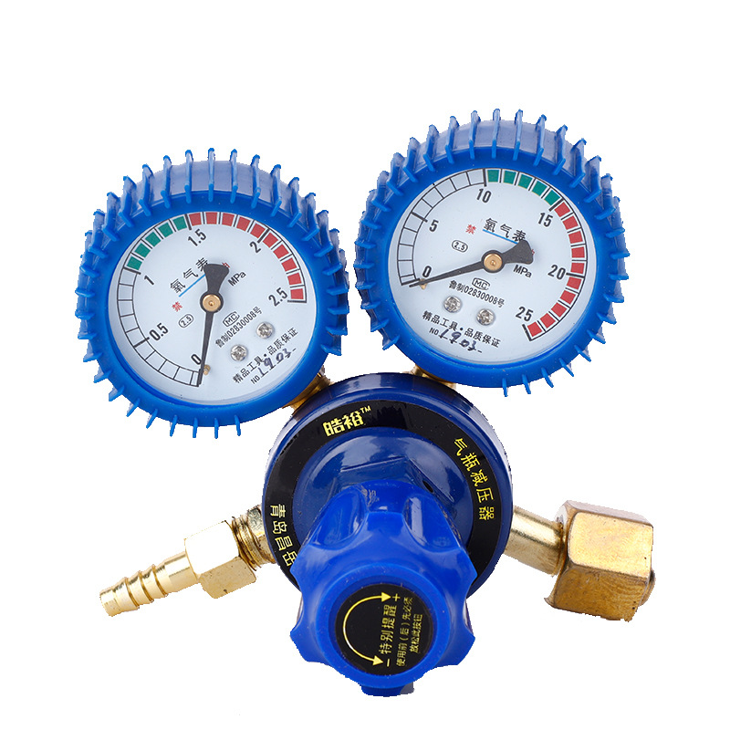 Shockproof Oxygen Pressure Reducer with Dual Gauges (0-2.5 MPa / 0-25 MPa) for Oxygen Cylinders - Image 5