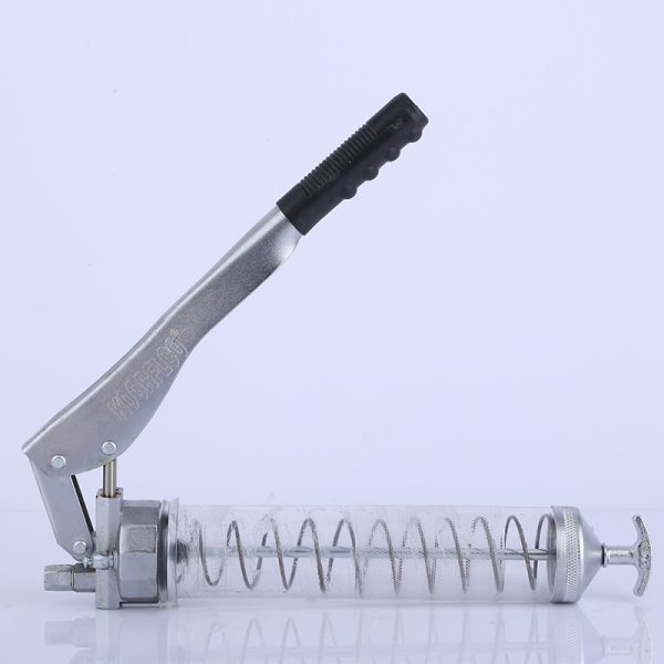 Clear Lever Grease Gun (900cc, 10000-13000 PSI) for Excavators & Construction Machinery - 이미지 4