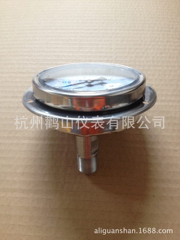 Hongshan YA100BFZT Ammonia Pressure Gauge (1.6 MPa, Axial, 100mm) for HVAC Refrigeration Systems - Изображение 5