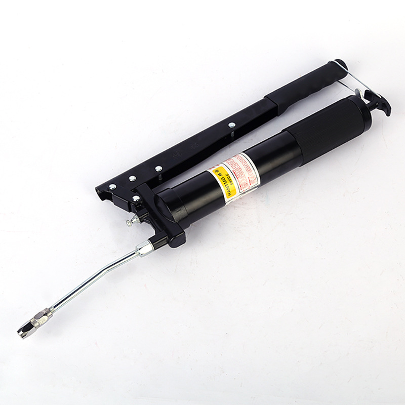 Manual Grease Gun 600cc Heavy Duty Hand Operated Grease Pump with Steel Tip and Thickened Spring for Excavators and Engineering Machinery - Image 4