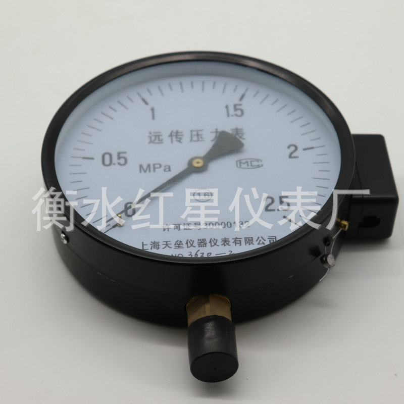 Y-150 Remote Transmission Pressure Gauge (0-2.5 MPa, 1.6 Accuracy Class, 150mm Diameter) for Water/Hydraulic/Pneumatic Systems - Image 4