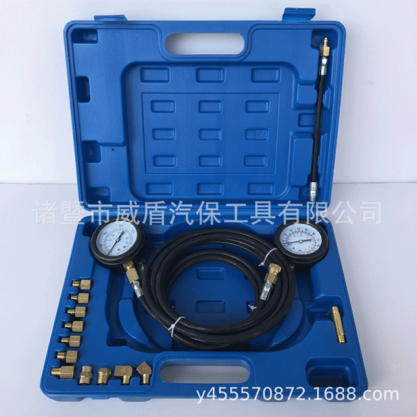 Automatic Transmission Oil Pressure Gauge Kit (0-500psi/0-100psi) for Multi-functional Engine Car Hydraulic Oil Pressure Check