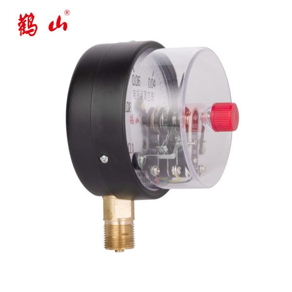 Industrial Electric Contact Pressure Gauge (0-1.6MPa, 100mm, Radial Mount, YXC100 Series) for HVAC Systems - Imagem 5