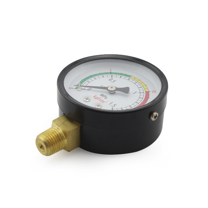 Y40 General Pressure Gauge (0-1 MPa/BAR) with ABS Plastic Casing and Brass Thread, 40mm Dial, Radial Connection - Image 4