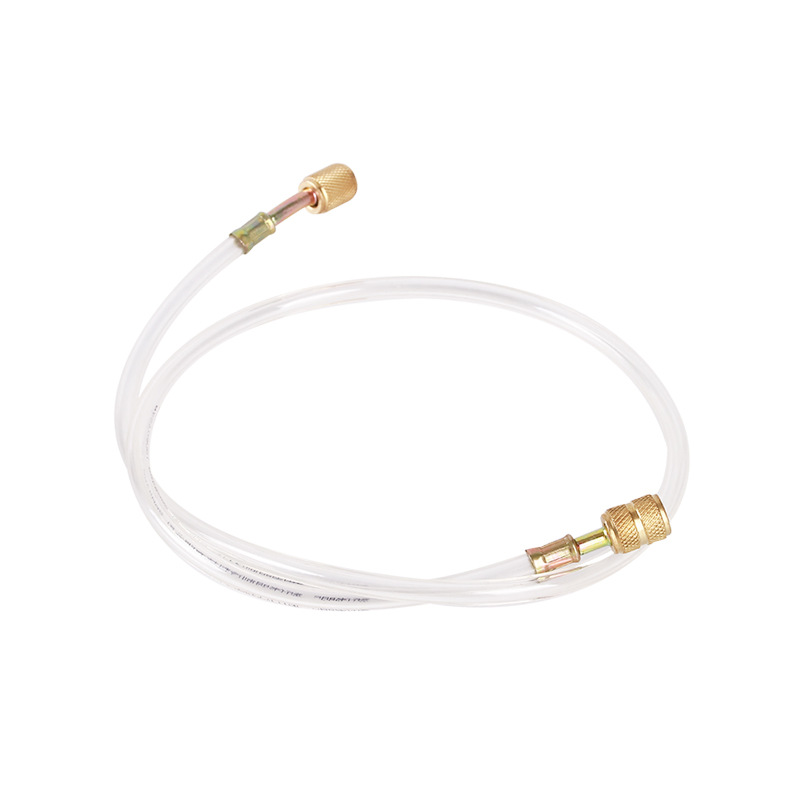 R22 Refrigerant Charging Hose (1.5m, Clear Tube) for HVAC Systems - Image 5