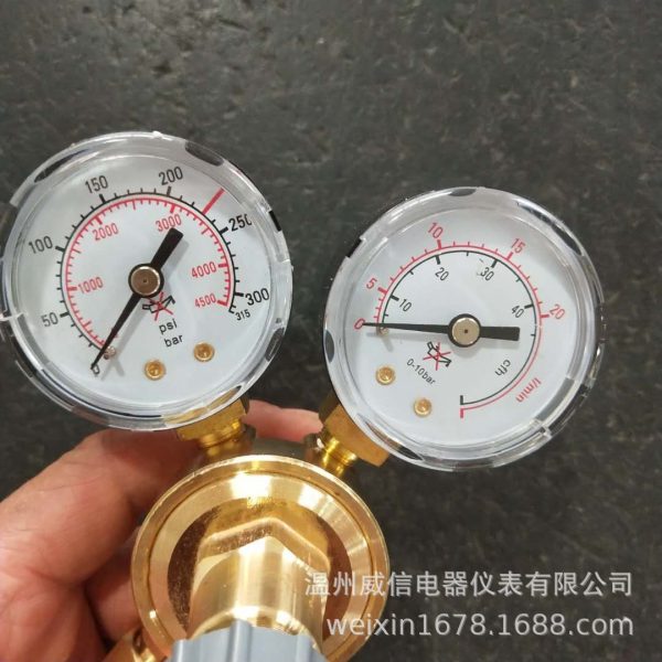 Analog Pressure Gauge 0-600 PSI (Psi Only) for HVAC/Refrigeration Systems - Imej 4