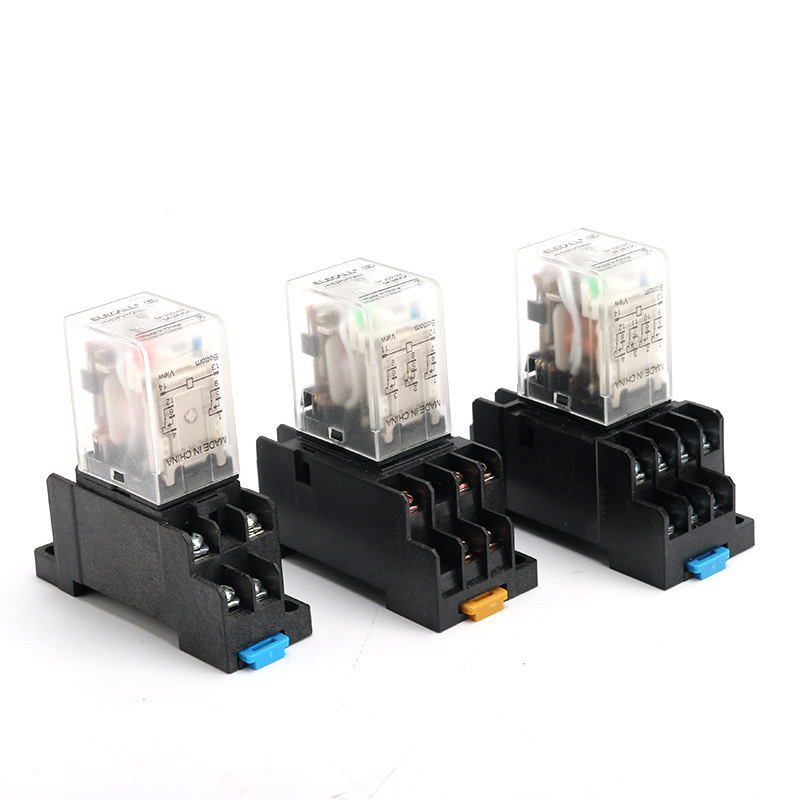 Miniature Intermediate Relays (HH52P/HH53P/HH54P) with 2/3/4 NO/NC Contacts, 12V/24V/36V/110V/220V AC/DC, for Distribution Control - Image 5