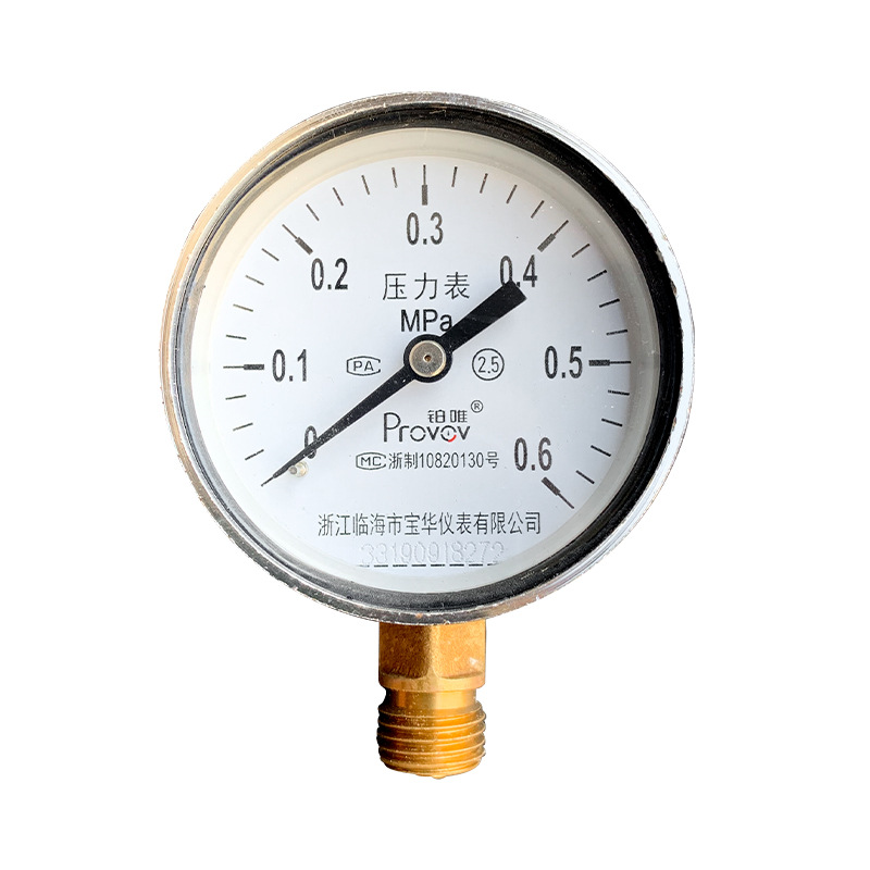 Provov Y-60 Standard Pressure Gauge (0.25-25 MPa) for HVAC Systems - Image 4