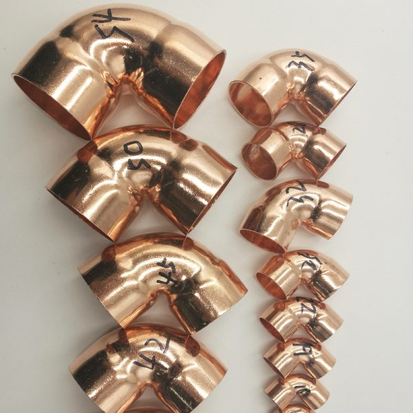 Copper Pipe Connector Fitting U-bend 90-Degree Elbow Straight Adapters for HVAC Plumbing Systems (Various Sizes: 10mm-42mm) - Image 4