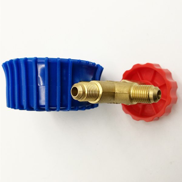 Manifold Gauge Pressure Meter Single Table Valve for R11 R12 Refrigerant Charging System - รูปภาพ 4