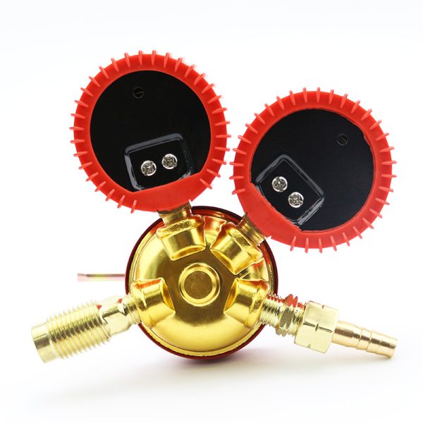 Acetylene Pressure Reducer with Protective Cover (YQE03-B, 0-3 MPa) for Industrial & Mechanical Factory Use - Изображение 4