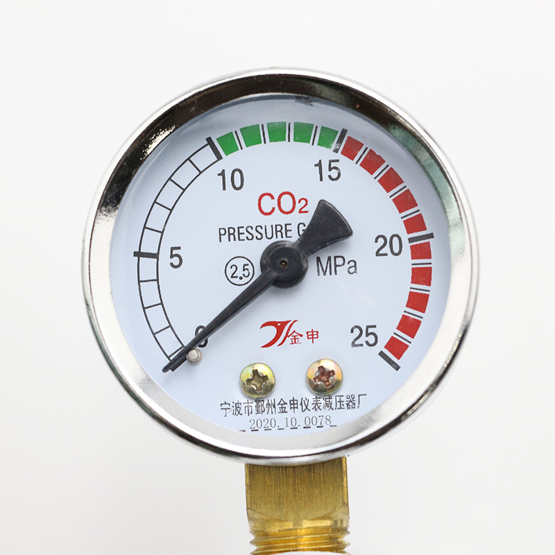 CO2 Pressure Reducer with Electrical Heating (0-25 MPa) for Welding & Industrial Applications Replaces YQCO2 Heating Type - Image 4