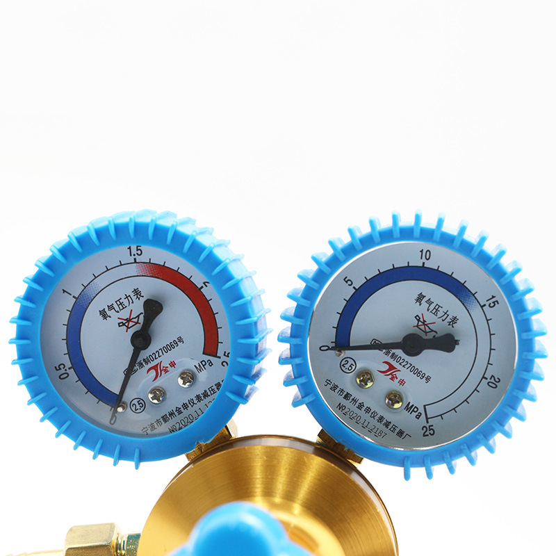 Flat Bottom Shockproof Oxygen Pressure Reducer YQY07 0-15MPa Gas Pressure Regulator for HVAC - Image 4