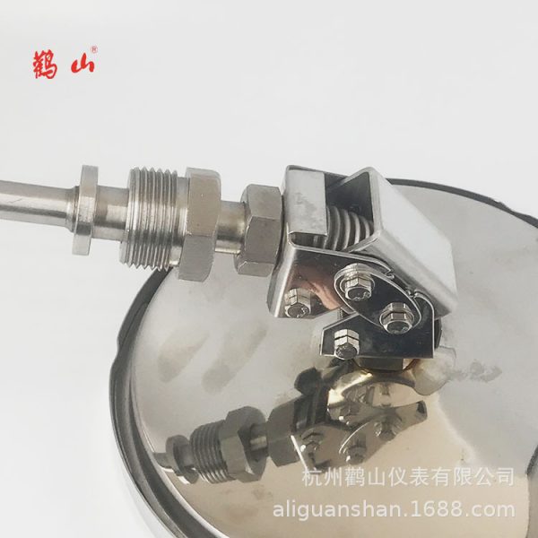 Industrial Bimetal Thermometer WSS-581W Universal Type (0-100℃) for HVAC Systems, Replaces WSS581 - Изображение 4