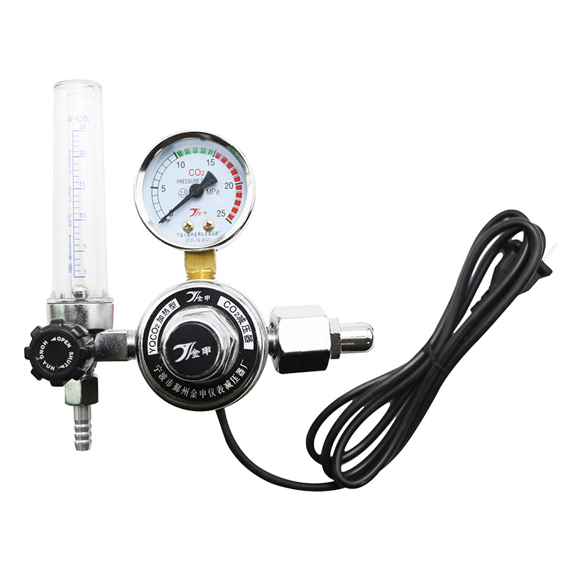 CO2 Pressure Reducer with Electrical Heating (0-25 MPa) for Welding & Industrial Applications Replaces YQCO2 Heating Type - Image 5