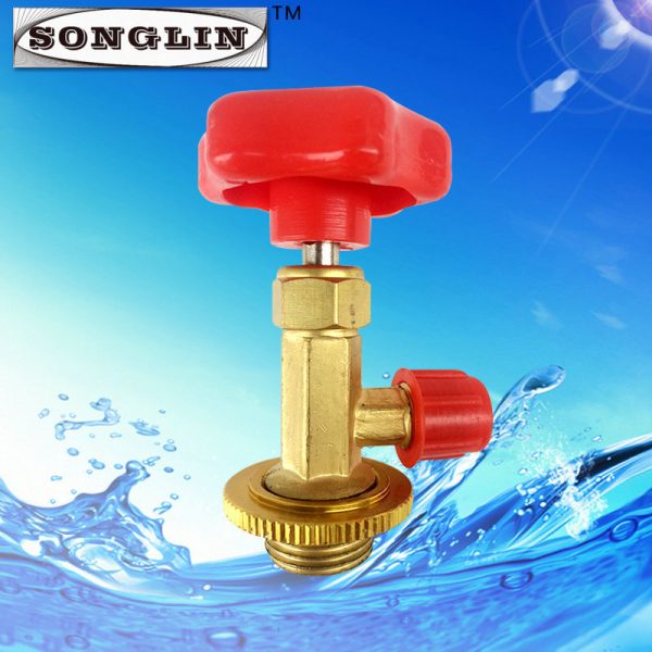 Automotive AC Refrigerant Manifold Gauge Set (0-8, 0-35 Measurement Range) for R134a R22 R410A HVAC Systems with Leak Detection - Imagem 4