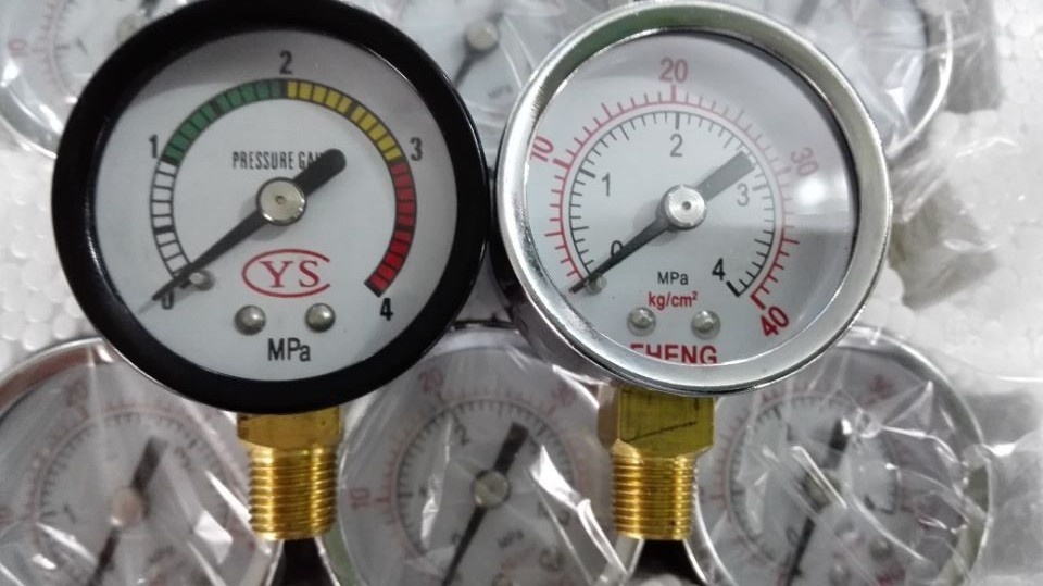 Analog Pressure Gauge (0-4 MPa, 40mm Dial, Radial Thread) for Water/Oil Pumps, HVAC Systems, Replaces YS Y40 - Image 4