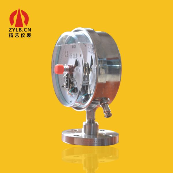 ZYLB Membrane Pressure Gauge (YTXC Model with Flange Connection and Threaded Diaphragm, 1.6 Accuracy, 0-60/0-0.6 Measuring Range) for HVAC Systems, Replaces YTXC - 이미지 4