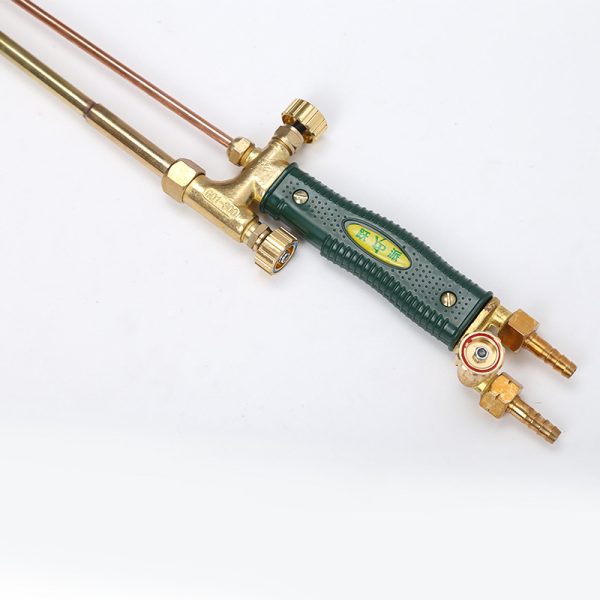 YUEPAI Pure Copper Acetylene Oxygen Cutting Torch Kit, Long Handle Flamethrower, Suction Style Gas Cutting Gun G01-30/100/300 for Metal Welding - รูปภาพ 5