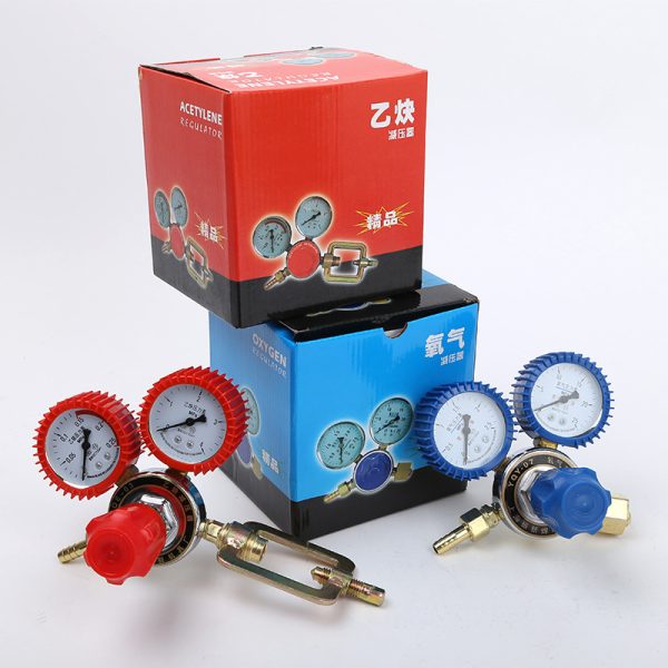 Zhenxin Oxygen Acetylene Regulator Pressure Reducing Valve Gauges for Welding Cutting - 이미지 5