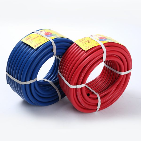GAOXU High Pressure Oxygen Acetylene Hose, Heavy Duty Natural Rubber Gas Welding Pipe, Temperature Resistant for Industrial Welding & Cutting (GX1689, Red) - 이미지 4