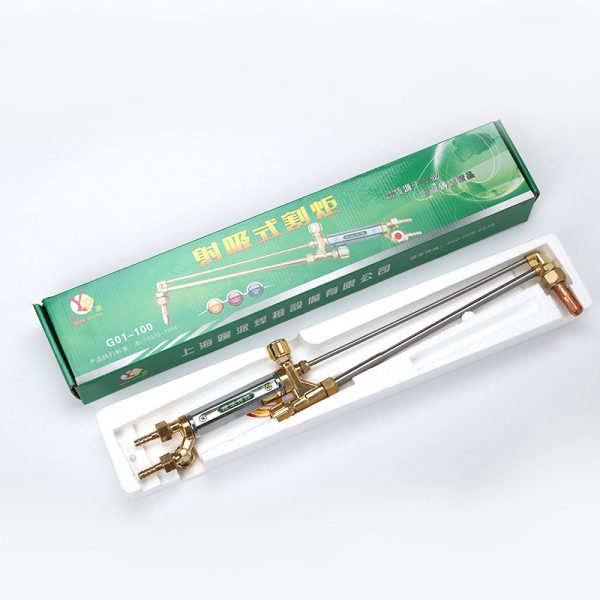 YUEPAI Stainless Steel Injector Type Cutting Torch with G01-30/G01-100 Nozzles for Oxygen-Acetylene Welding and Metal Cutting - Imagem 5