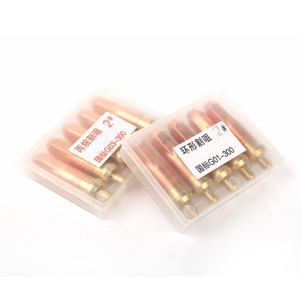 YUEPAI Standard Gas Cutting Nozzles for Propane Acetylene LPG - G01-300 G03-300 - รูปภาพ 5