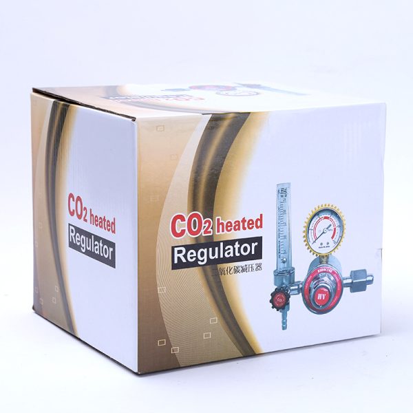 Yuepai CO2 Heated Pressure Reducer Regulator for Welding & Industrial Gas Cylinders, 0-25 MPa - 이미지 5