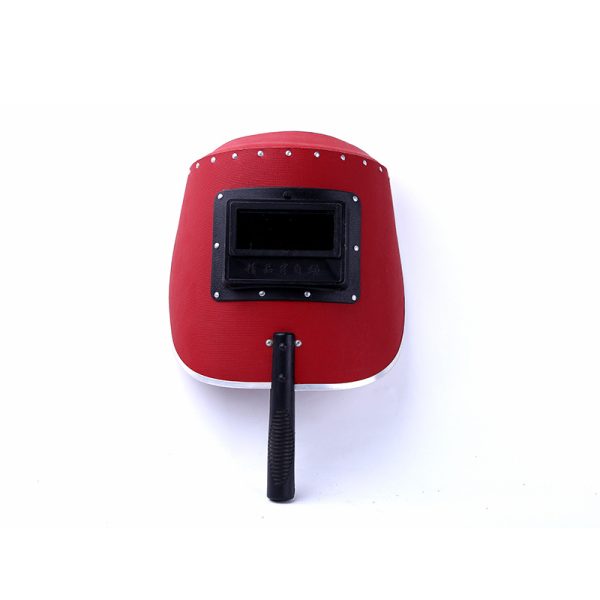 Yuepai Semi-Automatic Handheld Welding Mask, Red Cardboard Welder Shield, Anti-Splash Face Protector for Auto-Darkening Welding - Imagem 5
