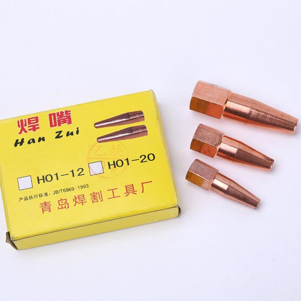 YUEPAI H01-6 Acetylene Welding Nozzle Tip Oxygen Gas Cutting Torch Circular Weld Nozzle Set - Image 5
