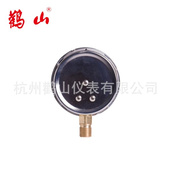 Durable YN100 Radial Pressure Gauge 0-1 MPa for Air Compressors, Glycerin Filled, Replaces Standard Pressure Gauges - Изображение 4