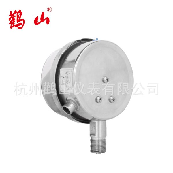 Fully Stainless Steel Radial Electric Contact Pressure Gauge YXC100BF (0-1.6 MPa, 1.6 Accuracy, 100mm Diameter) for Industrial Applications - Изображение 5