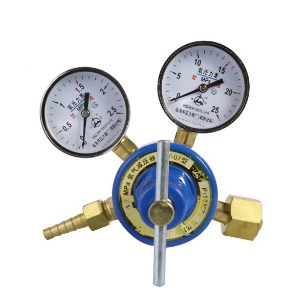YQE-03 Acetylene Gas Pressure Reducer with Shockproof Gauge for Welder - รูปภาพ 4