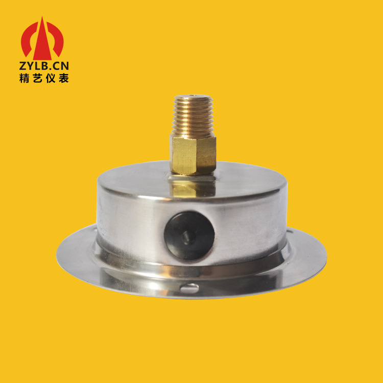 Full Stainless Steel Axial Oil-Filled Pressure Gauge YBN60ZT (0-1.6MPa, 60mm Diameter, 2.5 Accuracy) for HVAC Systems - Image 4