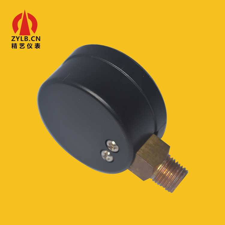 Durable Stainless Steel Pressure Gauge (0-60psi/0-4bar) with Radial Mounting, 50mm Dial for HVAC Systems - Image 4