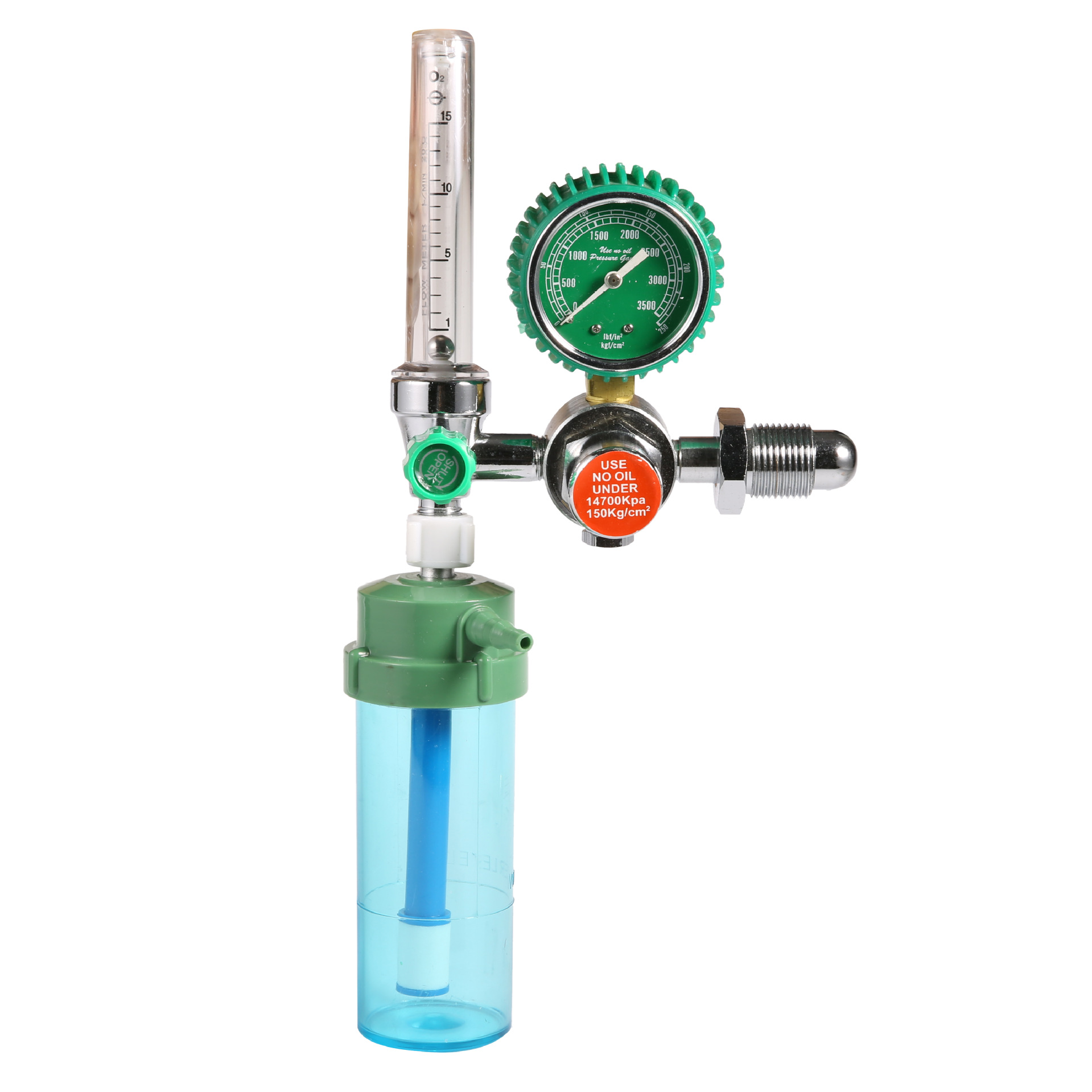 Medical Oxygen Pressure Reducer YQY-14C with Flow Meter and Pressure Gauge for Oxygen Inhaler Use - Image 5