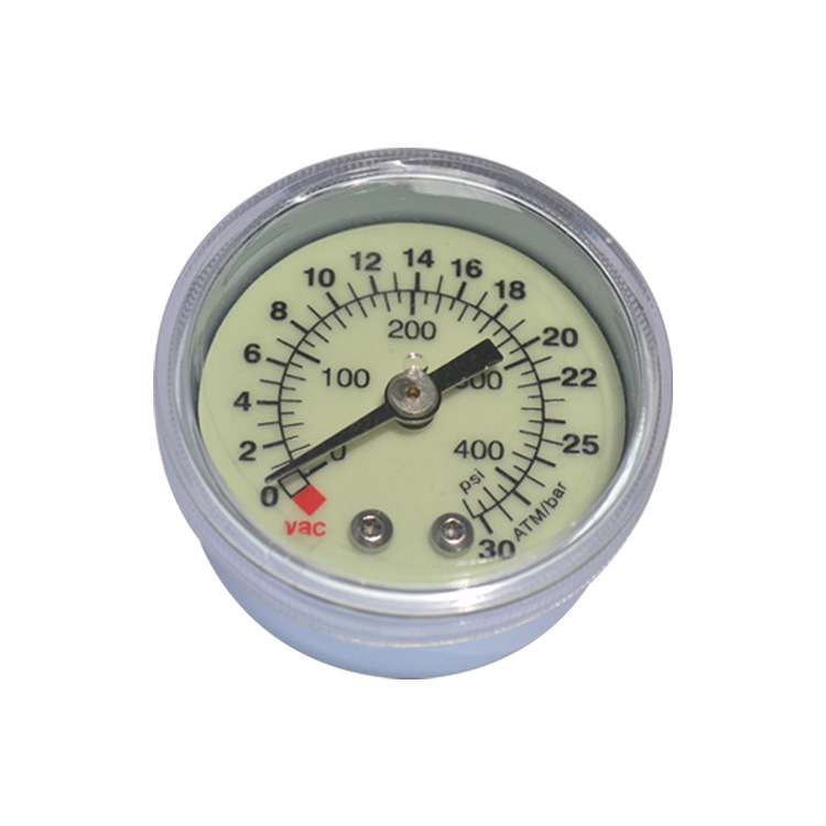 Medical Pressure Gauge Y40Z 30ATM Axial Type, 0-440 mmHg/0-400 psi, for Medical Balloon Inflation, Replaces Y-40Z - Image 4
