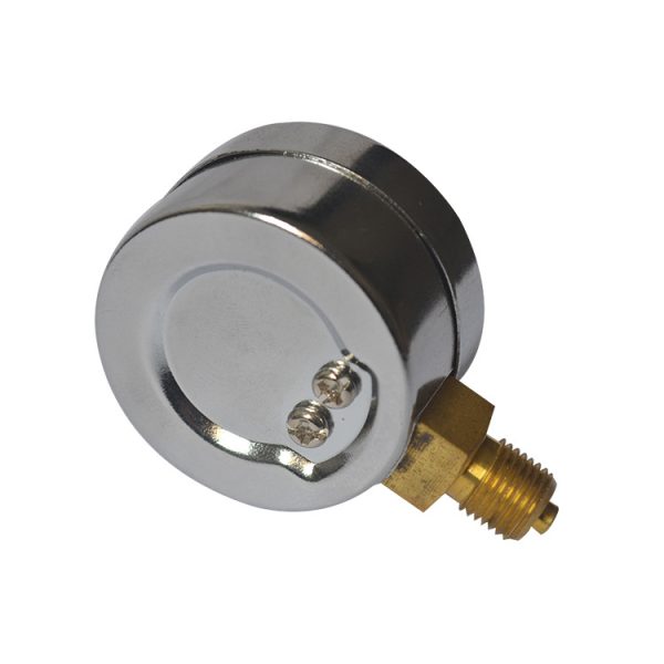Axial Refrigerant Pressure Gauge Y50ZT (R134a, R22, R407C, -76cmHg to 1.5MPa) for Refrigeration Dryers - Imej 5