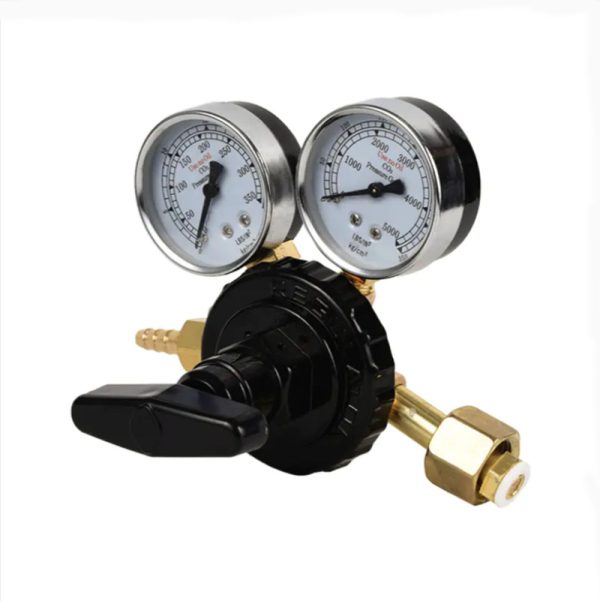 Welding Argon Regulator Double Gauge (0-3500psi, 0-25L/Min) for Argon Gas Tanks - Imej 4