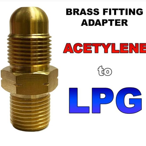 Oxygen Cylinder Valve Adapter G5/8 Male to G5/8 Male Brass Connector for Gas Bottle Manifold - Image 5